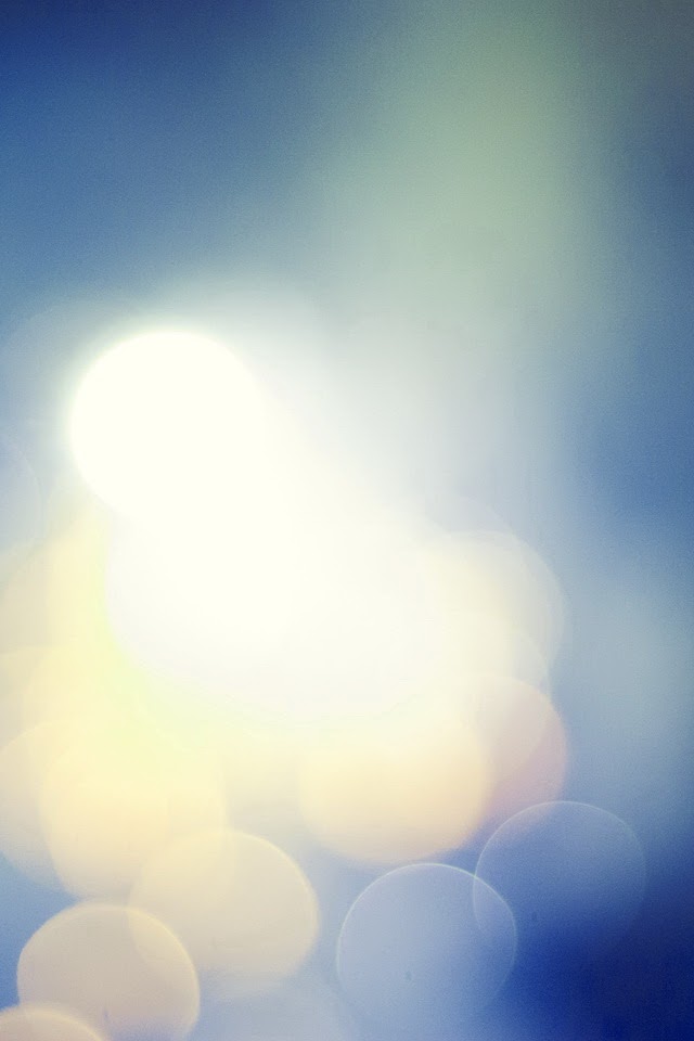   Blurred Bright Halos   Android Best Wallpaper