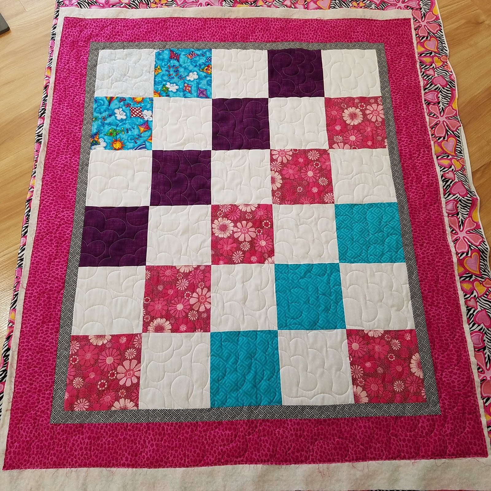 Becca's Crazy Projects Charity Quilting