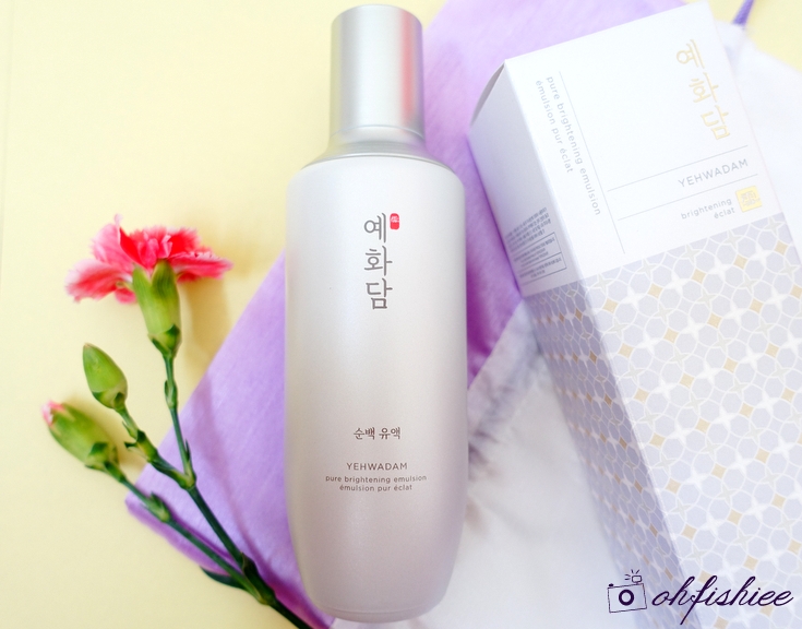 Download Oh Fish Iee Review The Face Shop Yehwadam Pure Brightening Skincare Series PSD Mockup Templates