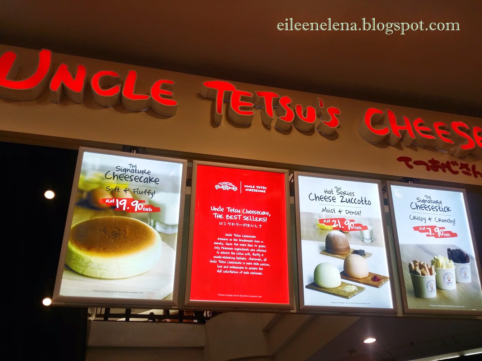 Everyday is a new Starting Point Uncle Tetsu's Cheesecake Review One Utama Everyday is a new Starting Point Uncle Tetsu's Cheesecake Review One Utama