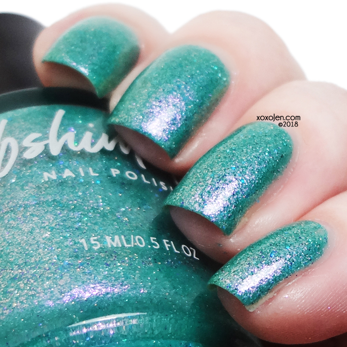 xoxoJen's swatch of kbshimmer Teal Another Tail (2013)
