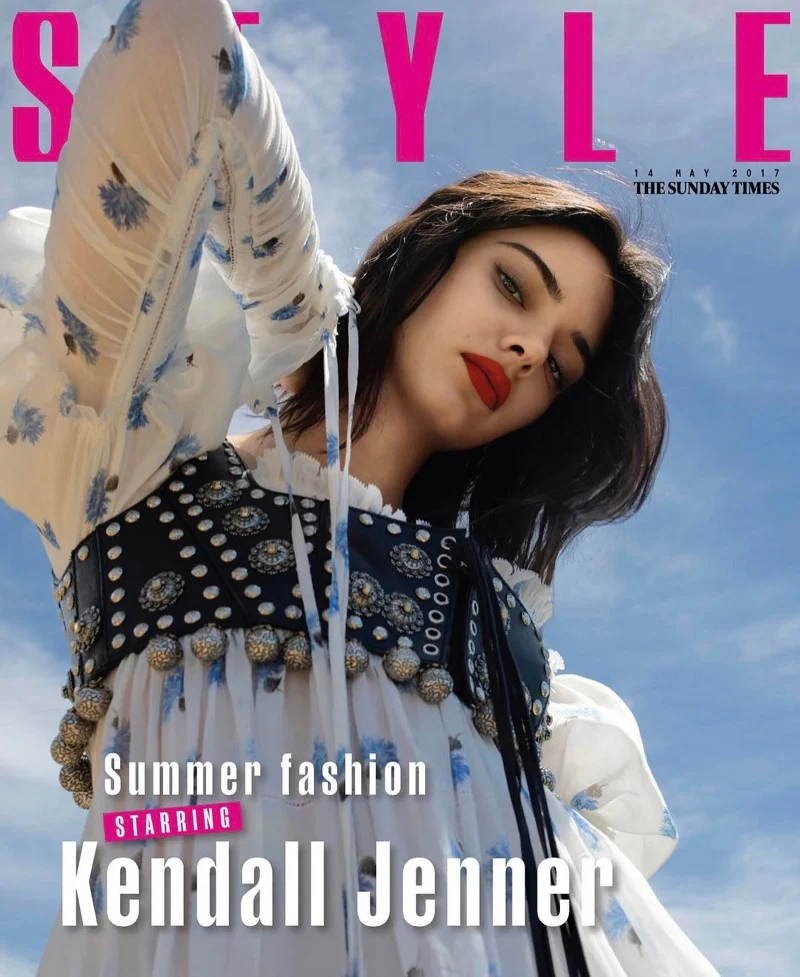 Kendall Jenner Stars in Sunday Times Style May 2017