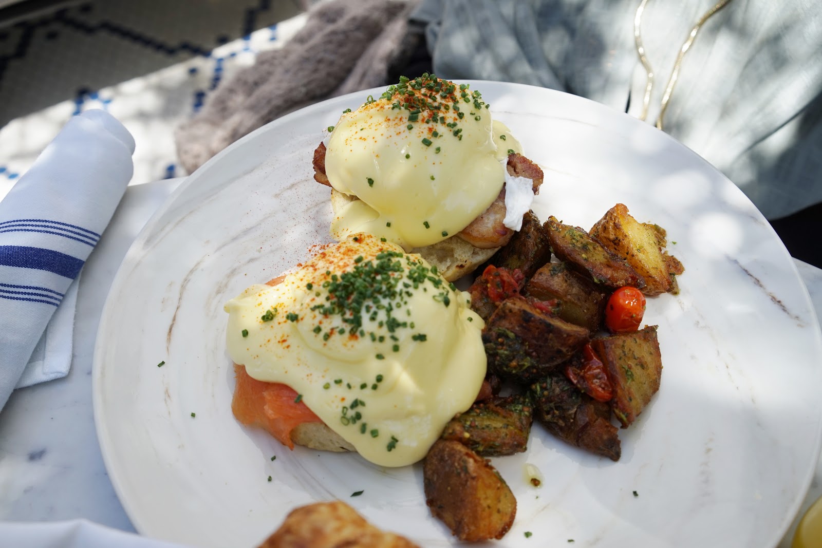 Also awesome Eggs Bennedict - Picture of The Butcher, The Baker, The  Cappuccino Maker, West Hollywood - Tripadvisor