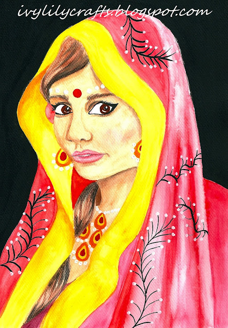indian portrait painting