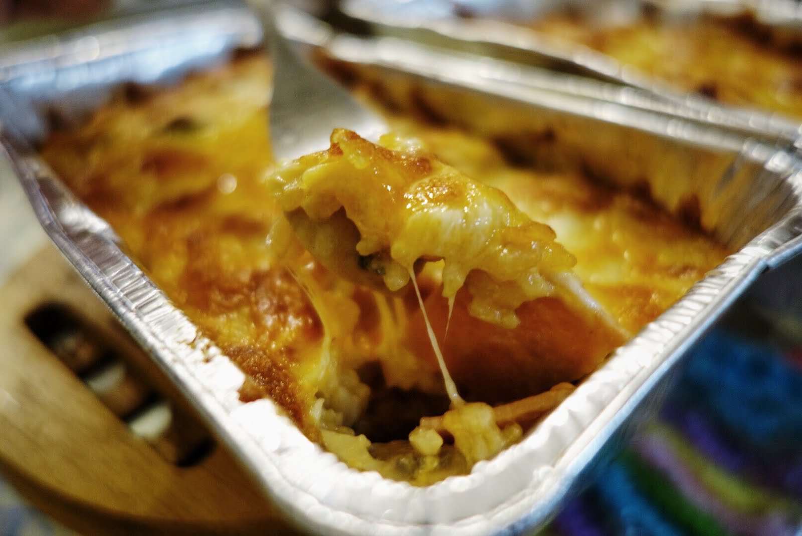 Ham and Mushroom Baked Rice Pinchofglamor