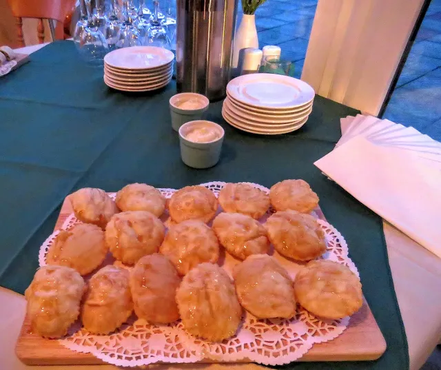 Savory sweet pastry pillows from Laura's of Carney in County Sligo, Ireland