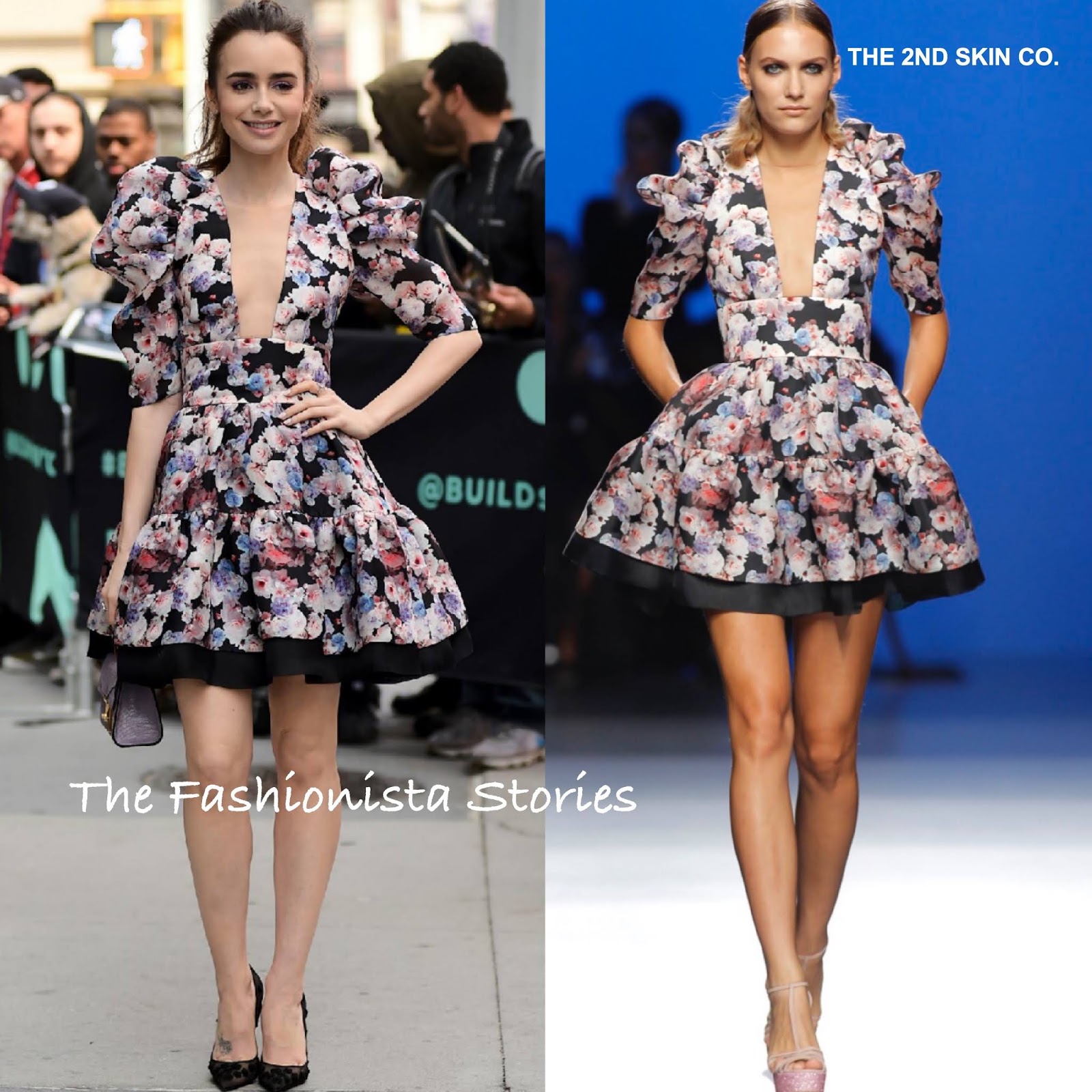 Dress Lily Collins Style - Lily Collins In The 2nd Skin Co At The Ny Build Series
