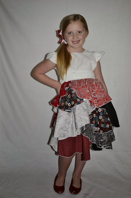 Crafty Biggers: EYMM Pattern Review - Kenzie's Party Dress and Skirt