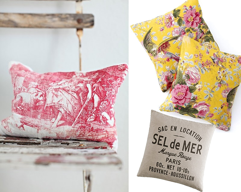 Decorar la casa con cojines de diseño