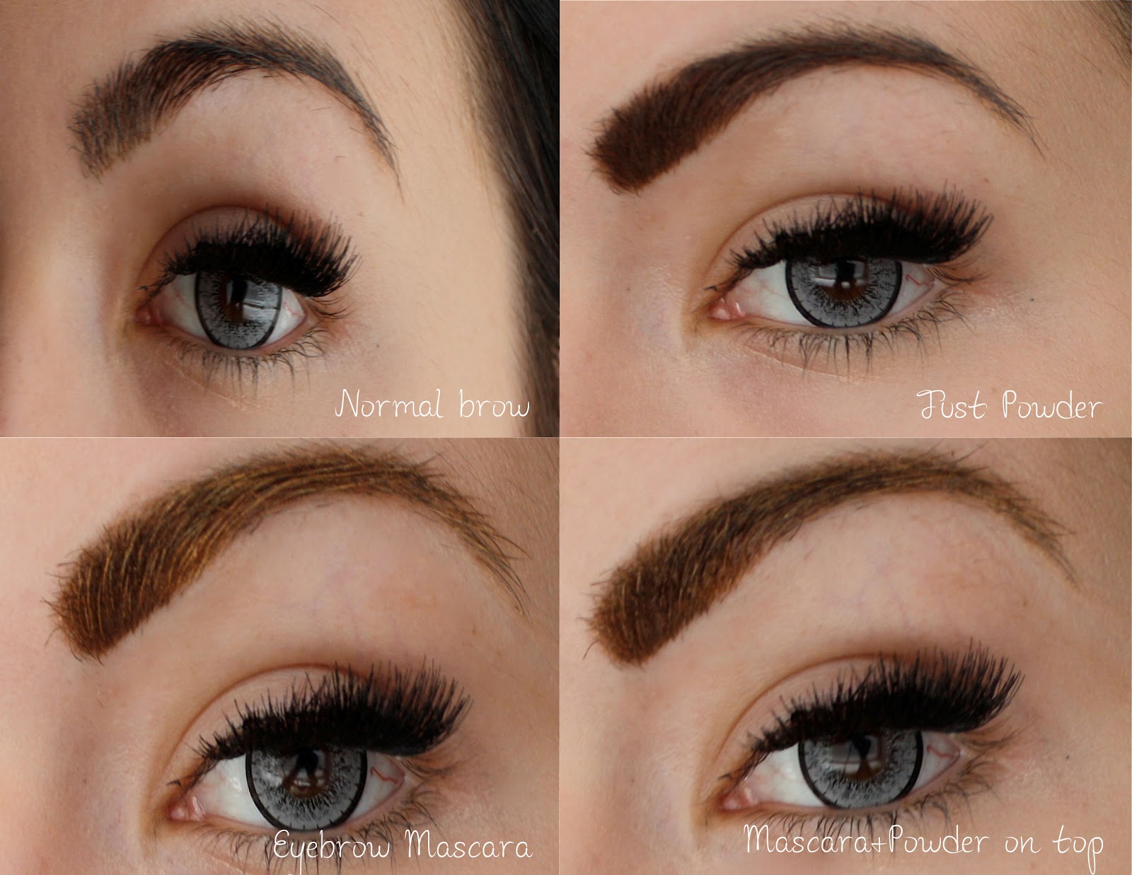 Ohhhhhh Review and tutorialDolly Wink Eyebrow Mascara 02 Mocha