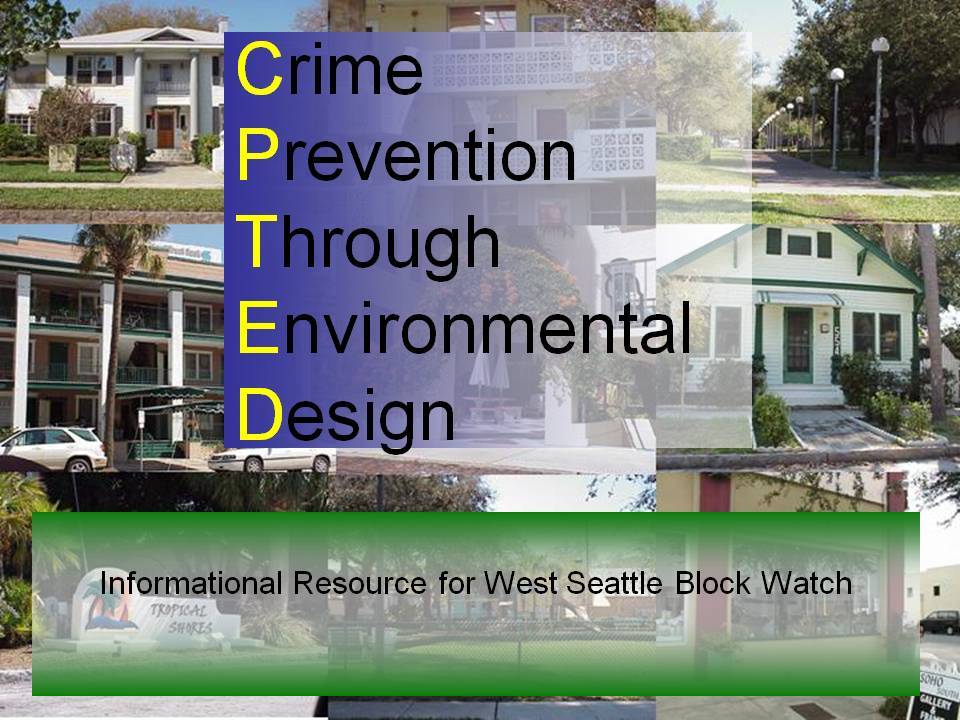 Arsiterian.tk Crime Prevention Through Environment Design (Cpted)