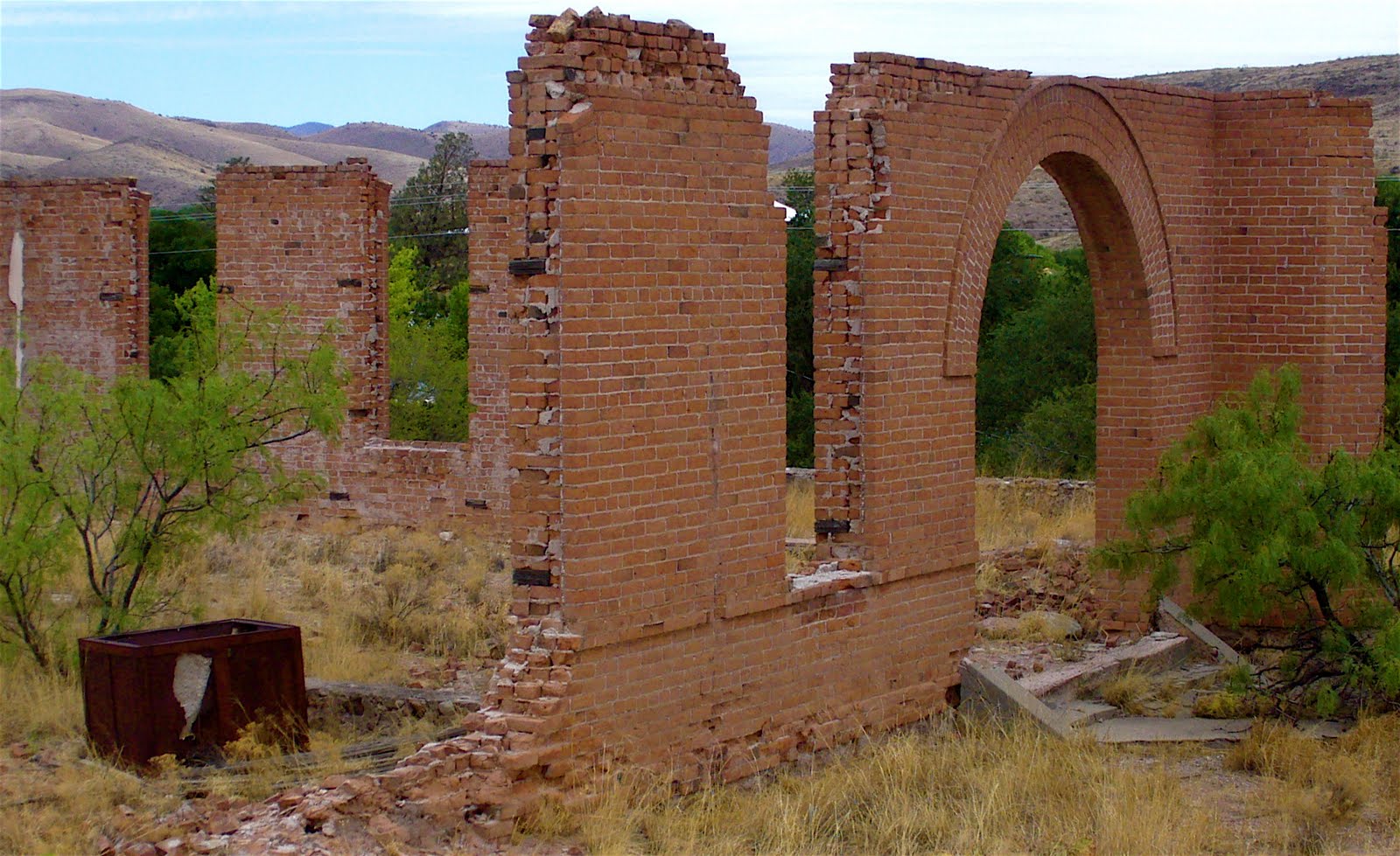 Alt. Build Blog Ruins Of The Hillsboro, N.M. Courthouse And Jail