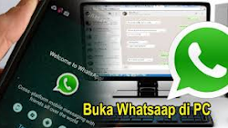 CARA MEMBUKA WhatsApp DI PC ATAU LAPTOP 
