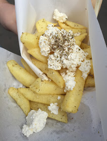 Greek Street Food by Kara's Kalamaki, feta chips