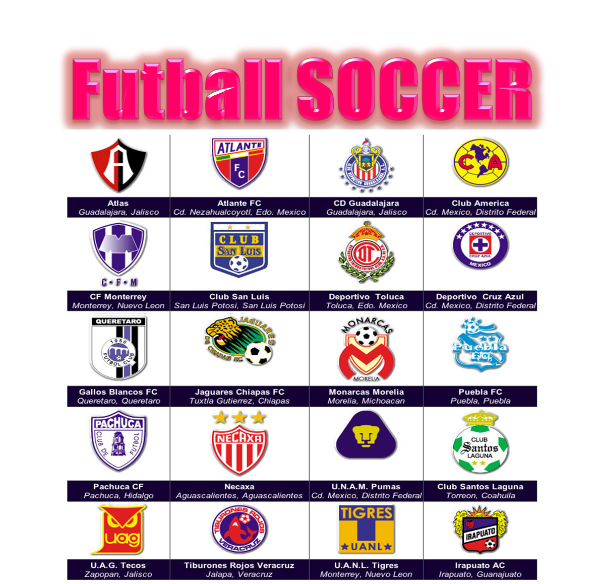 Sports Estos Son Los Equipos Mexicanos De Futball Soccer free-mexican-soccer-cliparts-download-free-mexican-soccer-cliparts-png