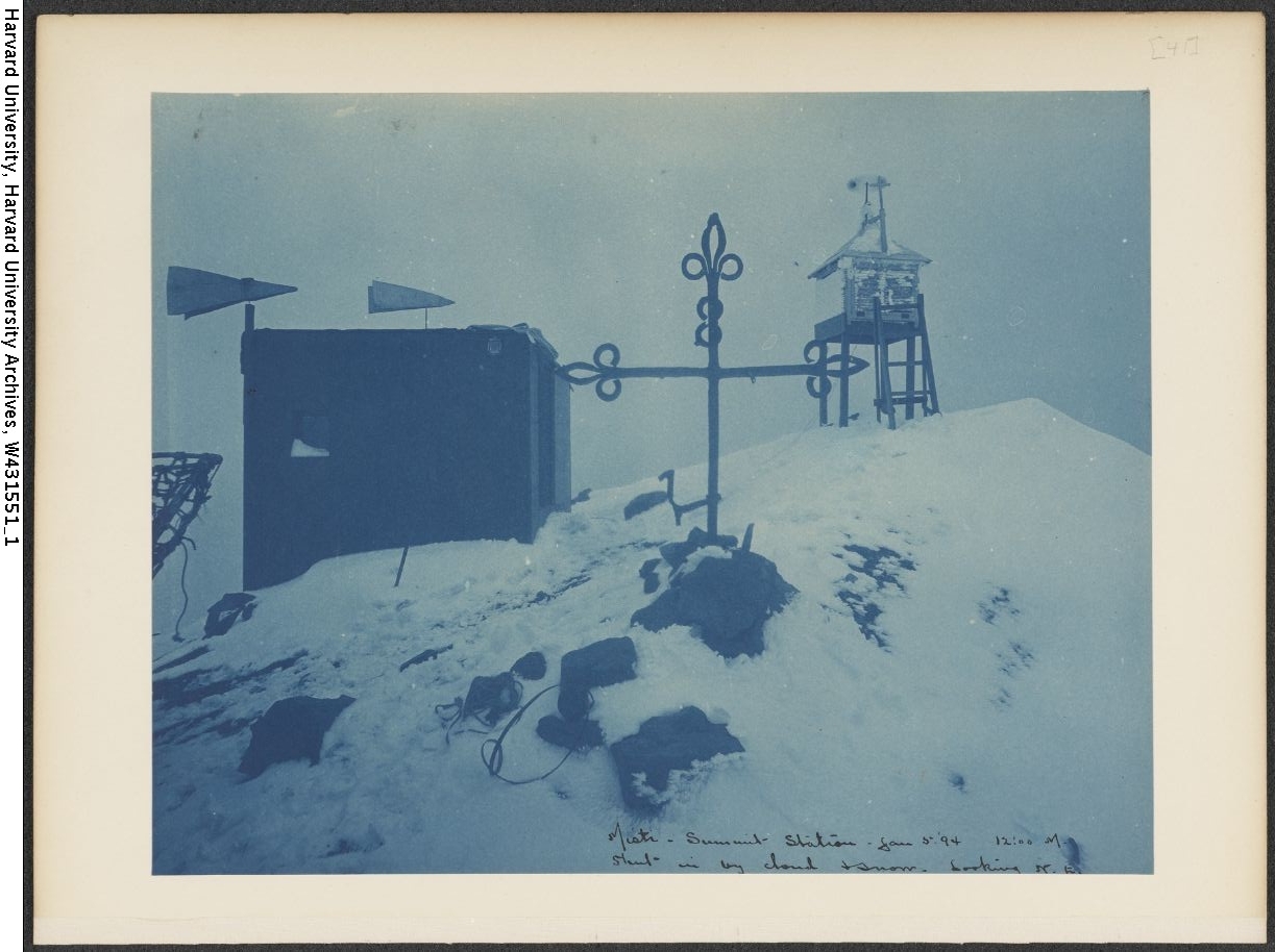 El Misti summit station, 1894