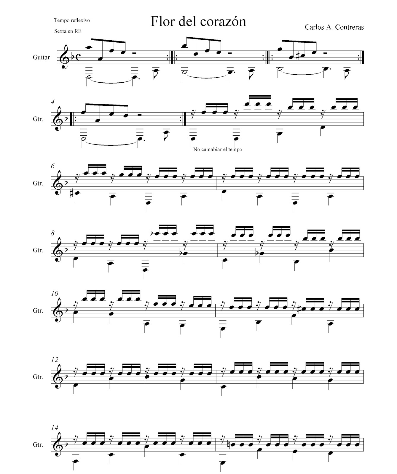 La guitarra y sus secretos Técnica de trémolo