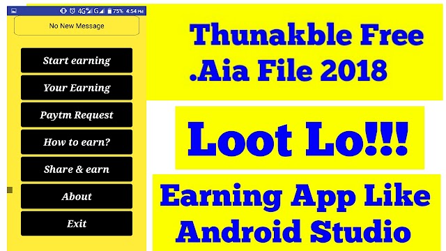 Earn 20$ Daily Using This AIA File   Earning Proof + Without App Publish   No invalid Activity