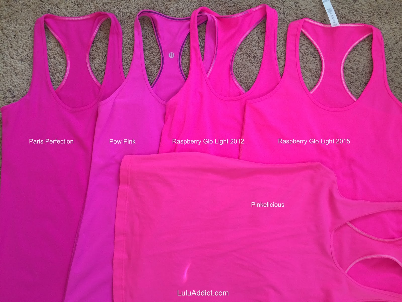 lululemon colors
