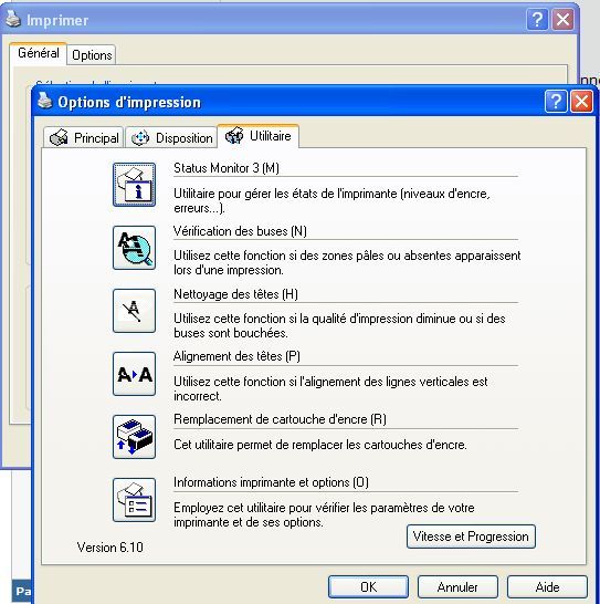 Probleme imprimante epson n