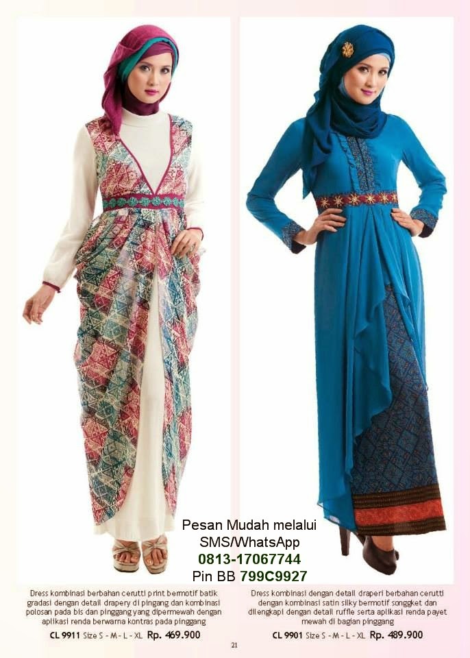 Baju Lebaran Terbaru Esme Baju Muslim Terbaru 2019 