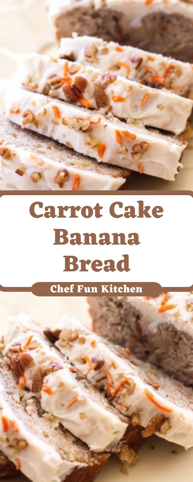 Carrot Cake Banana Bread