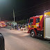 Carro colide em veículos estacionados na Av. Dom Pedro II em Lages