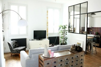 Y UN POCO DE DISEÑO: otro salón-cocina