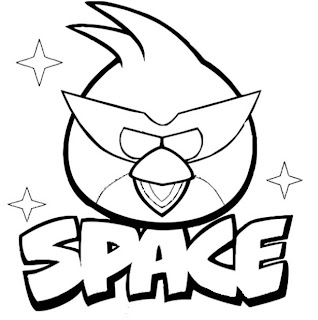 angry birds space - red bird