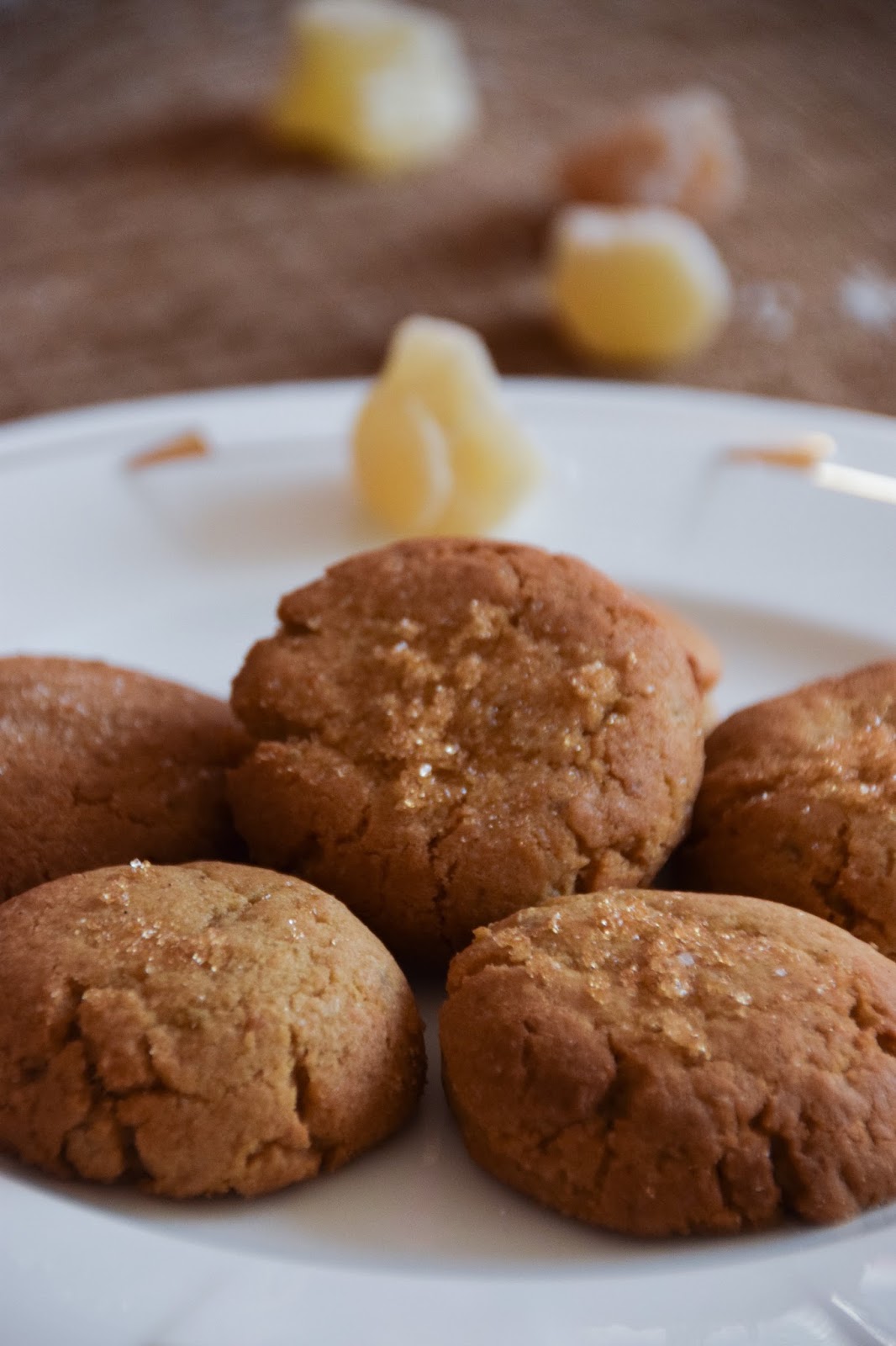 Würzplätzchen mit kandiertem Ingwer | Marion's Kaffeeklatsch Würzplätzchen mit kandiertem Ingwer | Marion's Kaffeeklatsch
