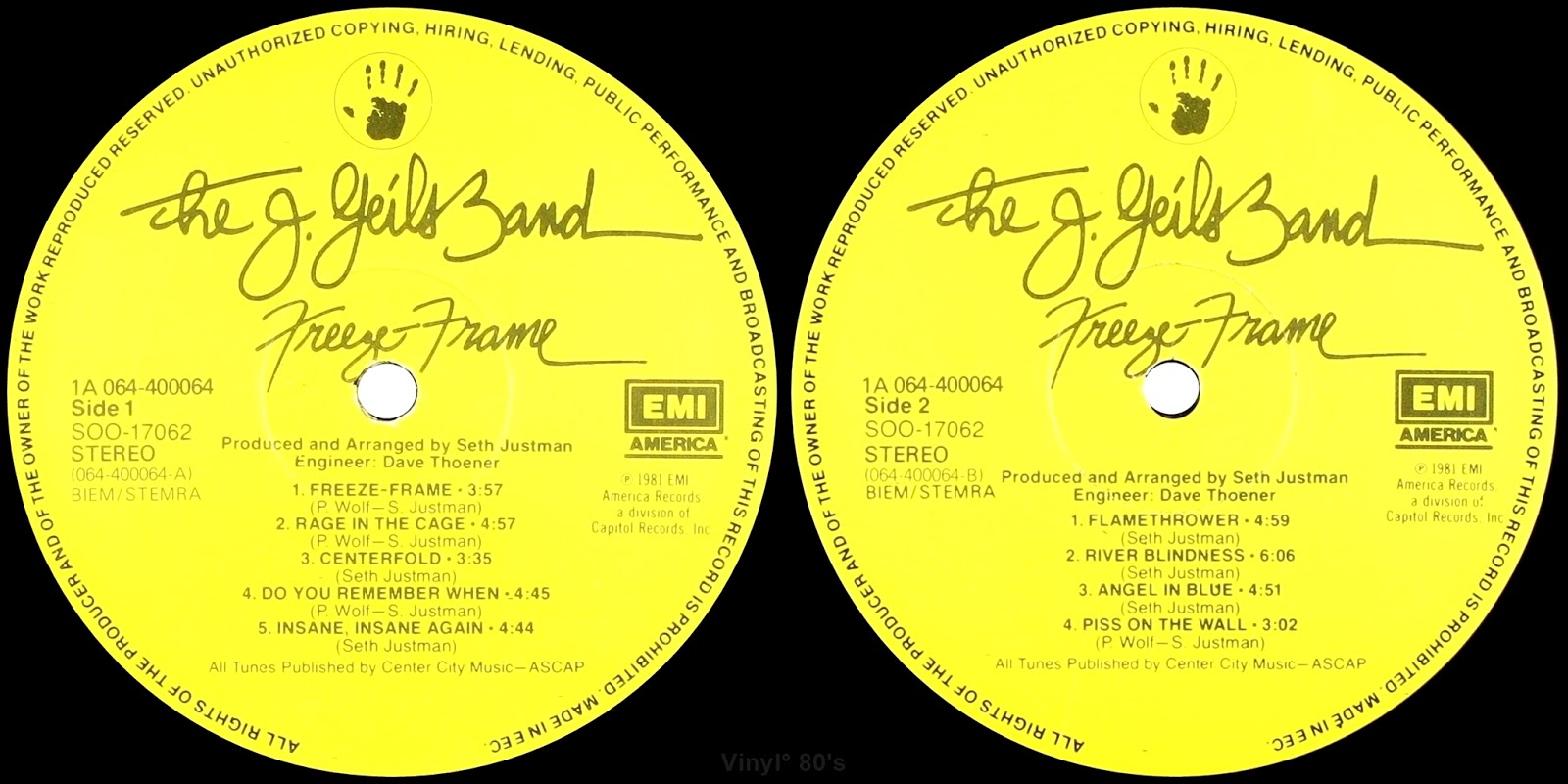 cover or album the j. geils band freeze frame cover or album the j. geils band freeze frame