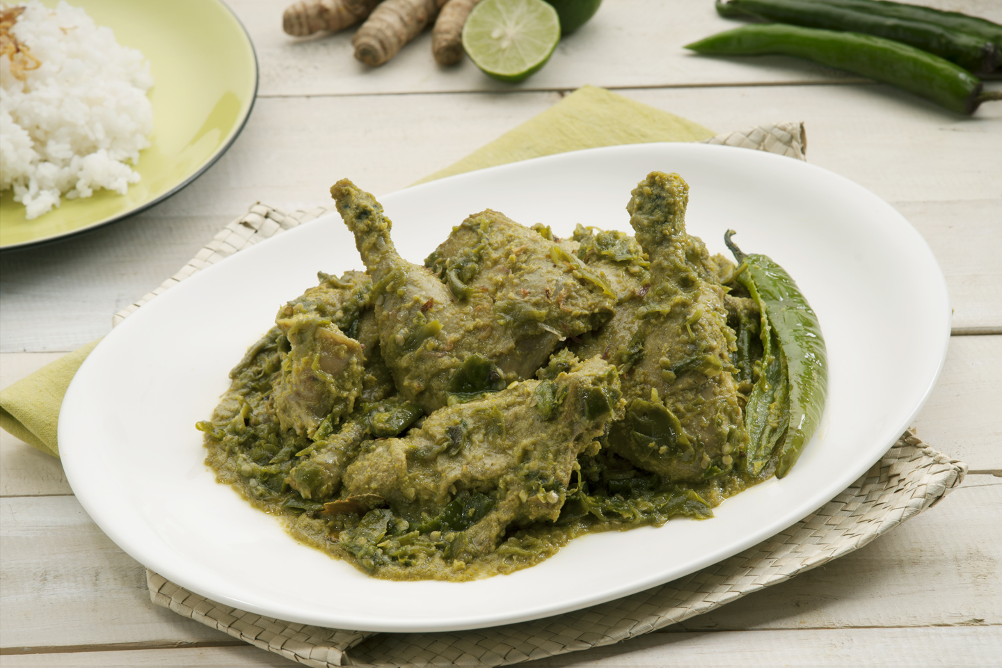 Resep cara membuat bebek cabe hijau maknyusss