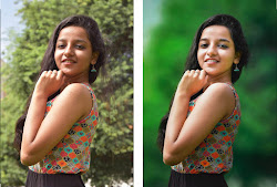 blur photoshop portrait