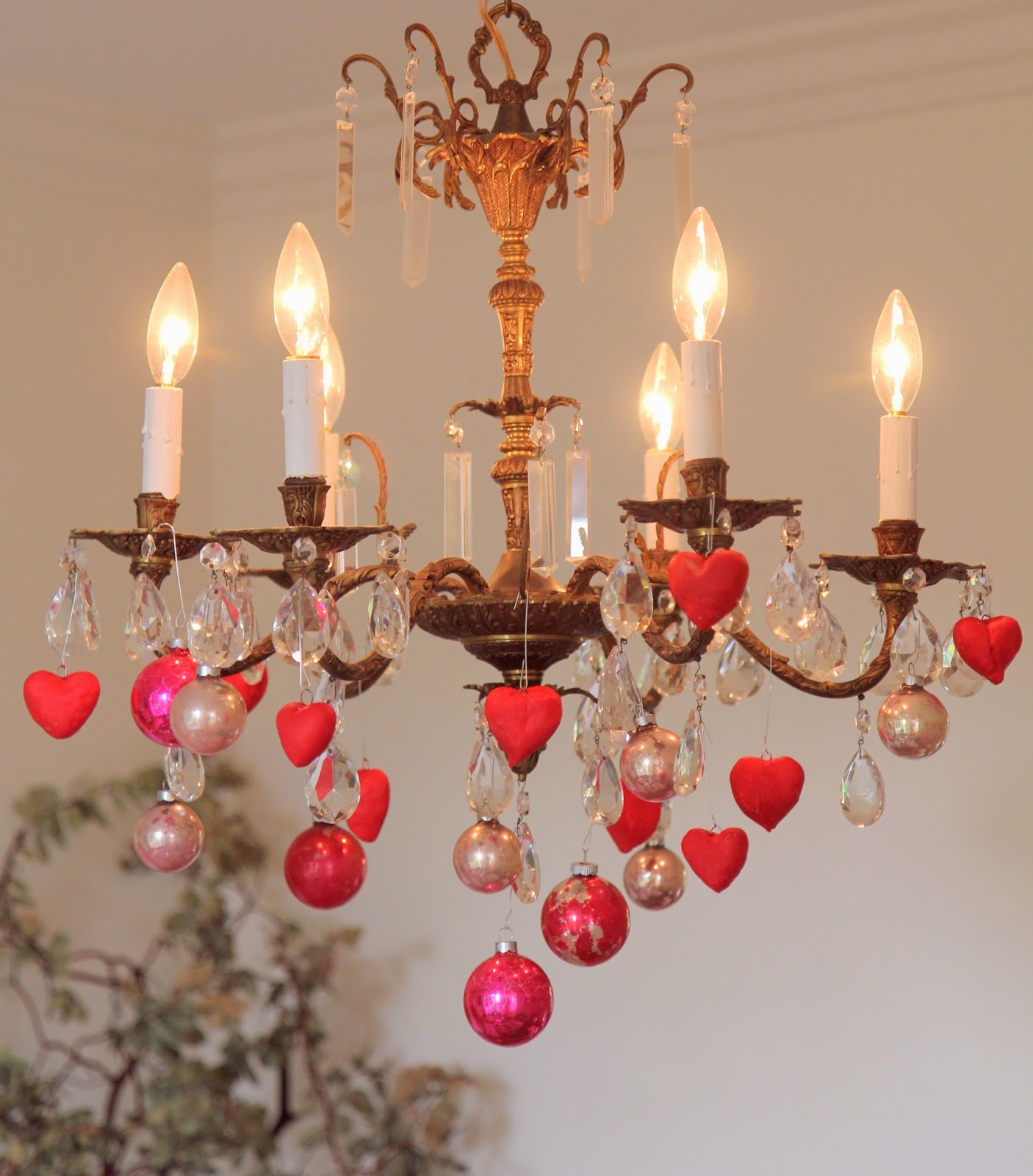 Nora s Nest Making Valentine Heart Ornaments DIY