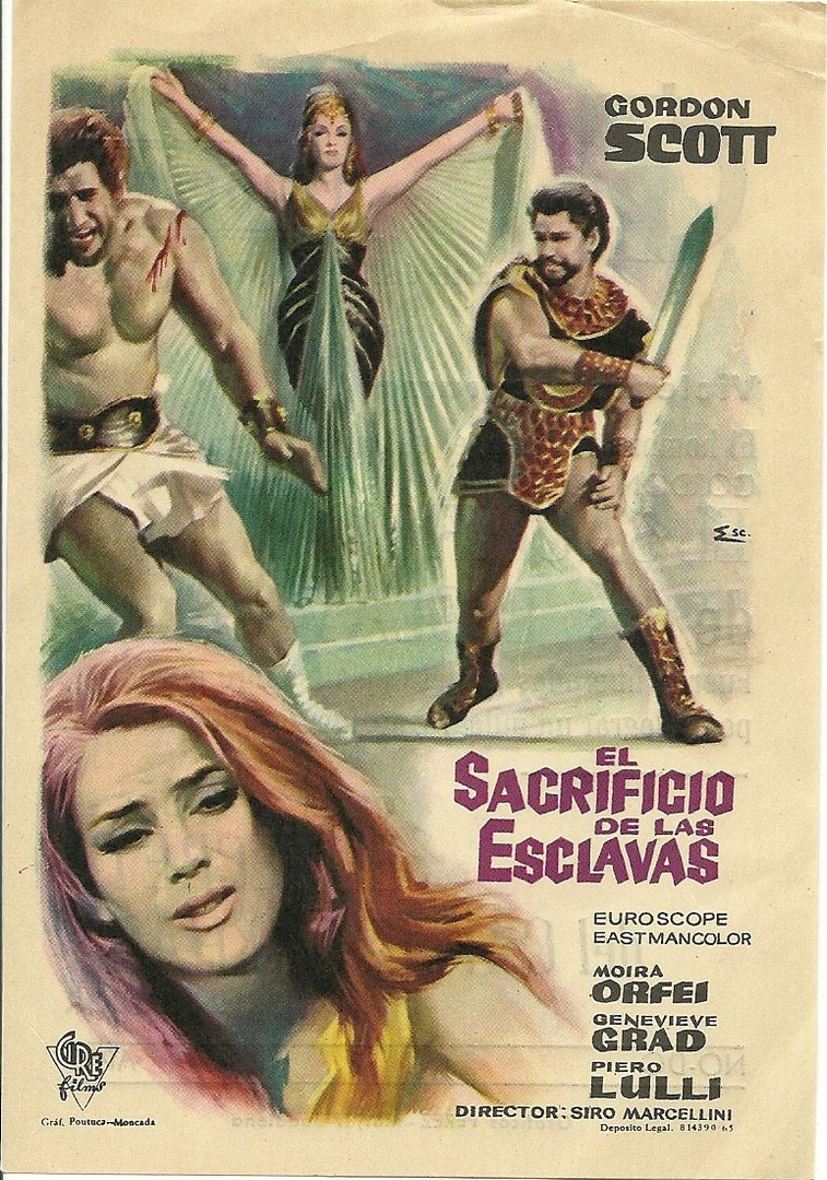 El Sacrificio De Las Esclavas (1963)