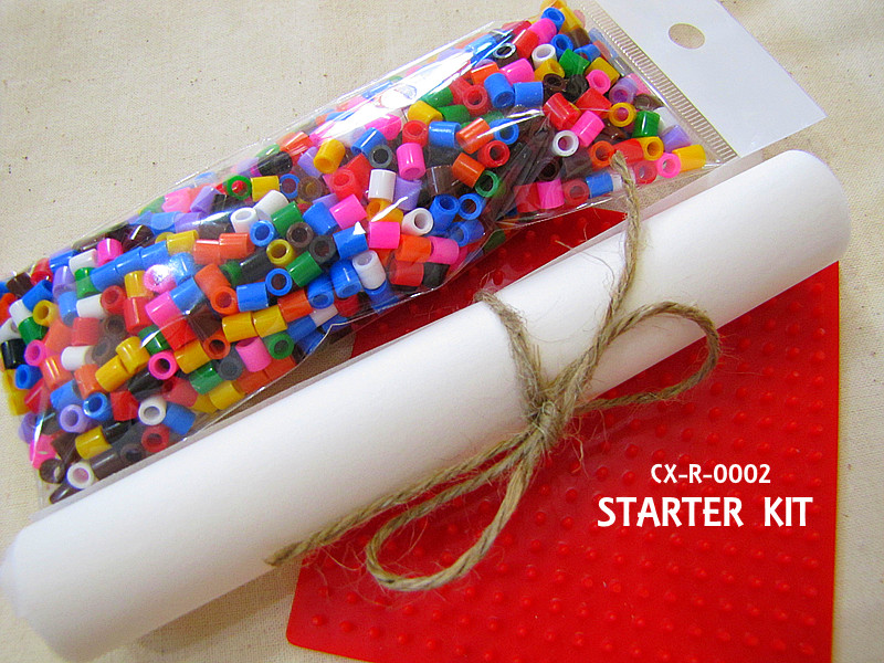 STUFFS By ART FRENZY STARTER KIT PERLER BEADS