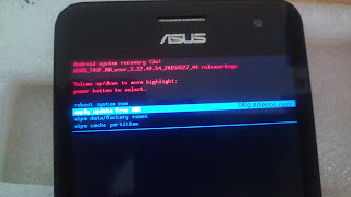 Flashing Asus Zenfone 5 melalui ADB Sideload