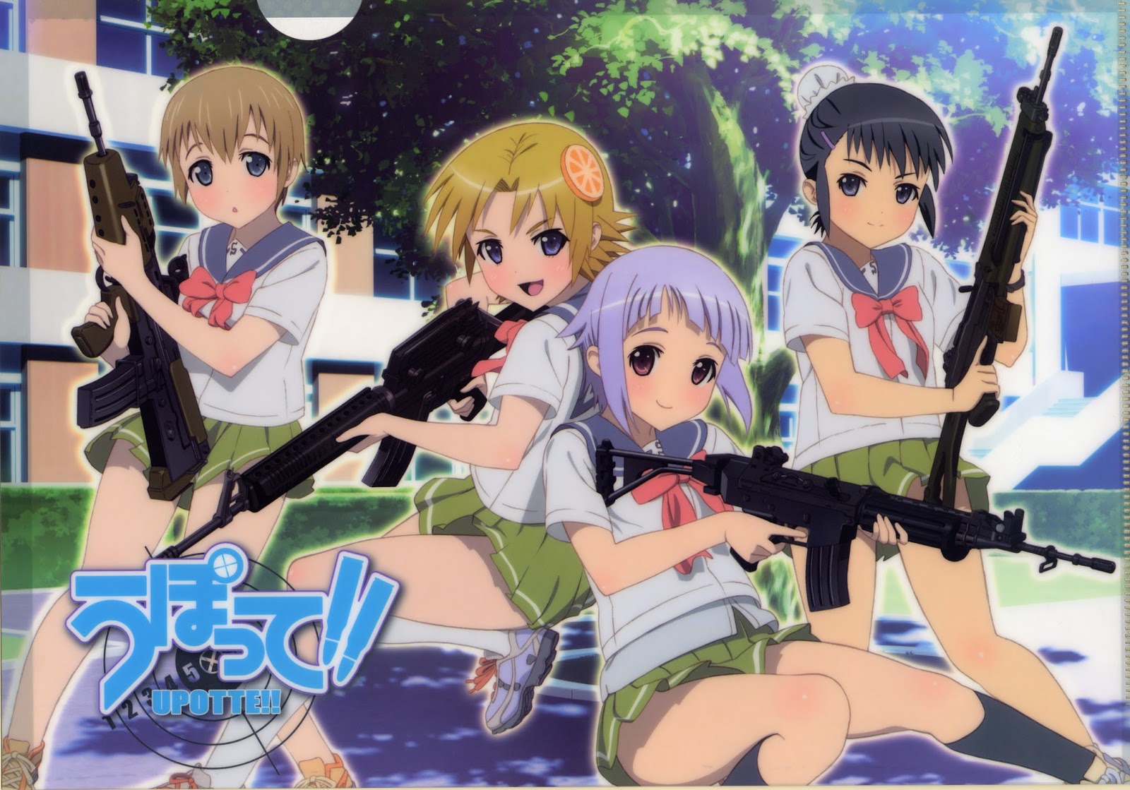Upotte - Anime Terbaik