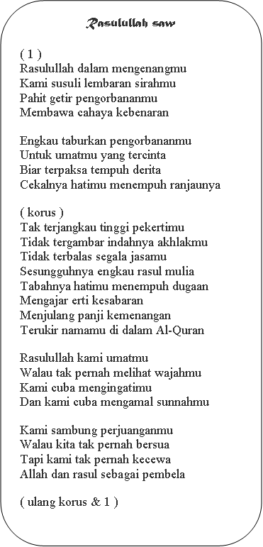 lagu nasyid kontemporari