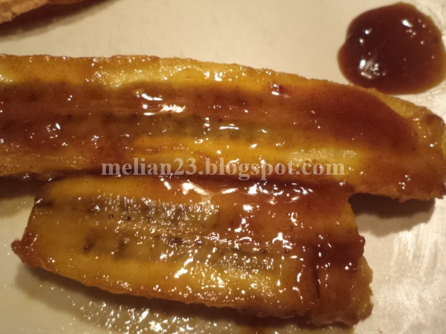 Retete Melias: Banane caramelizate / Caramelized bananas