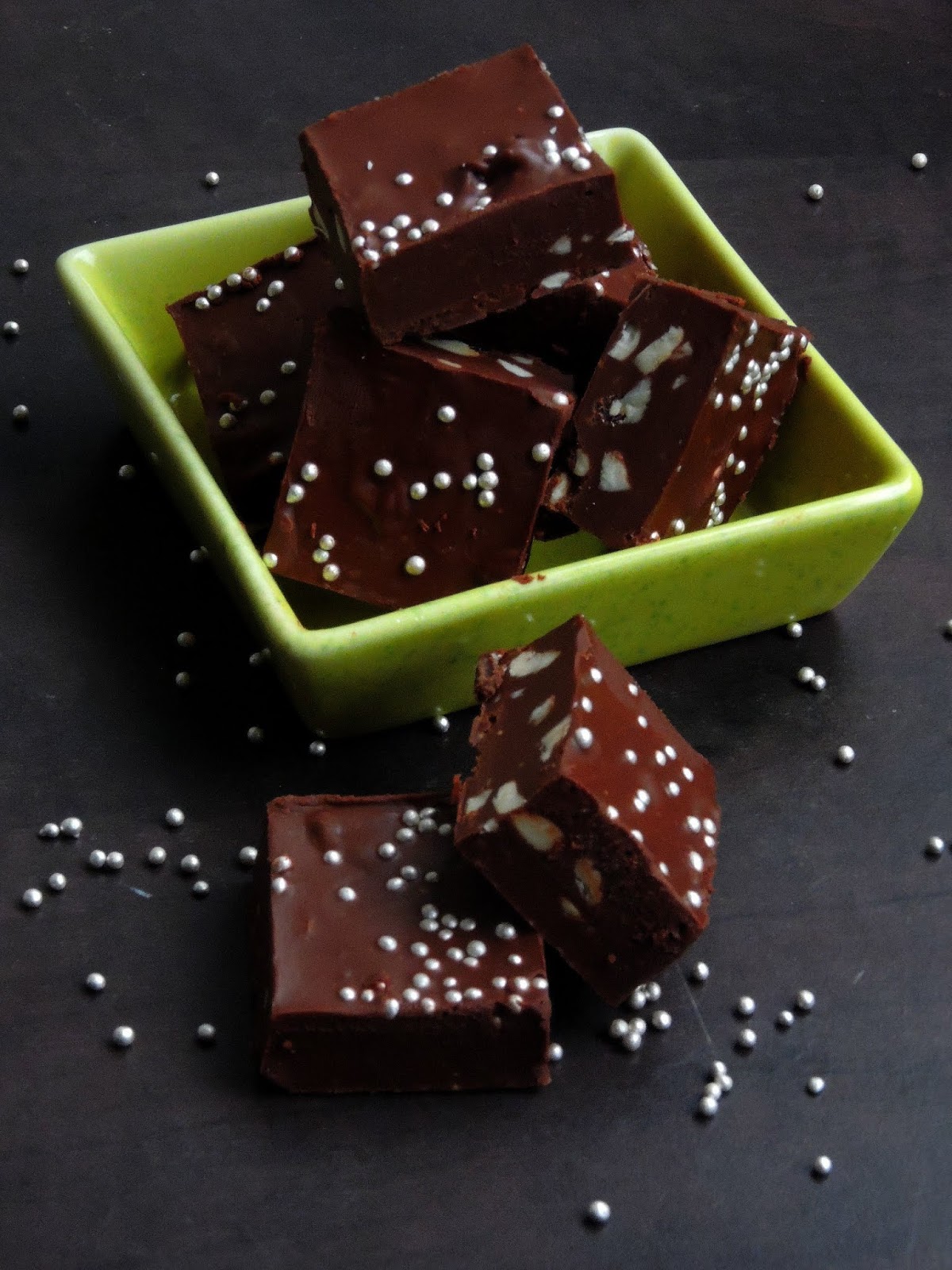 Cashew Dark Chocolate Fudge Cook N Click