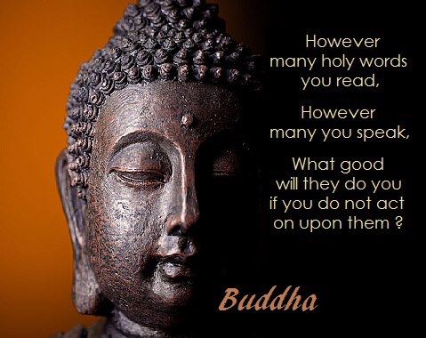 Spiritual Messages related to Nonduality / Advaita : Buddha Quote