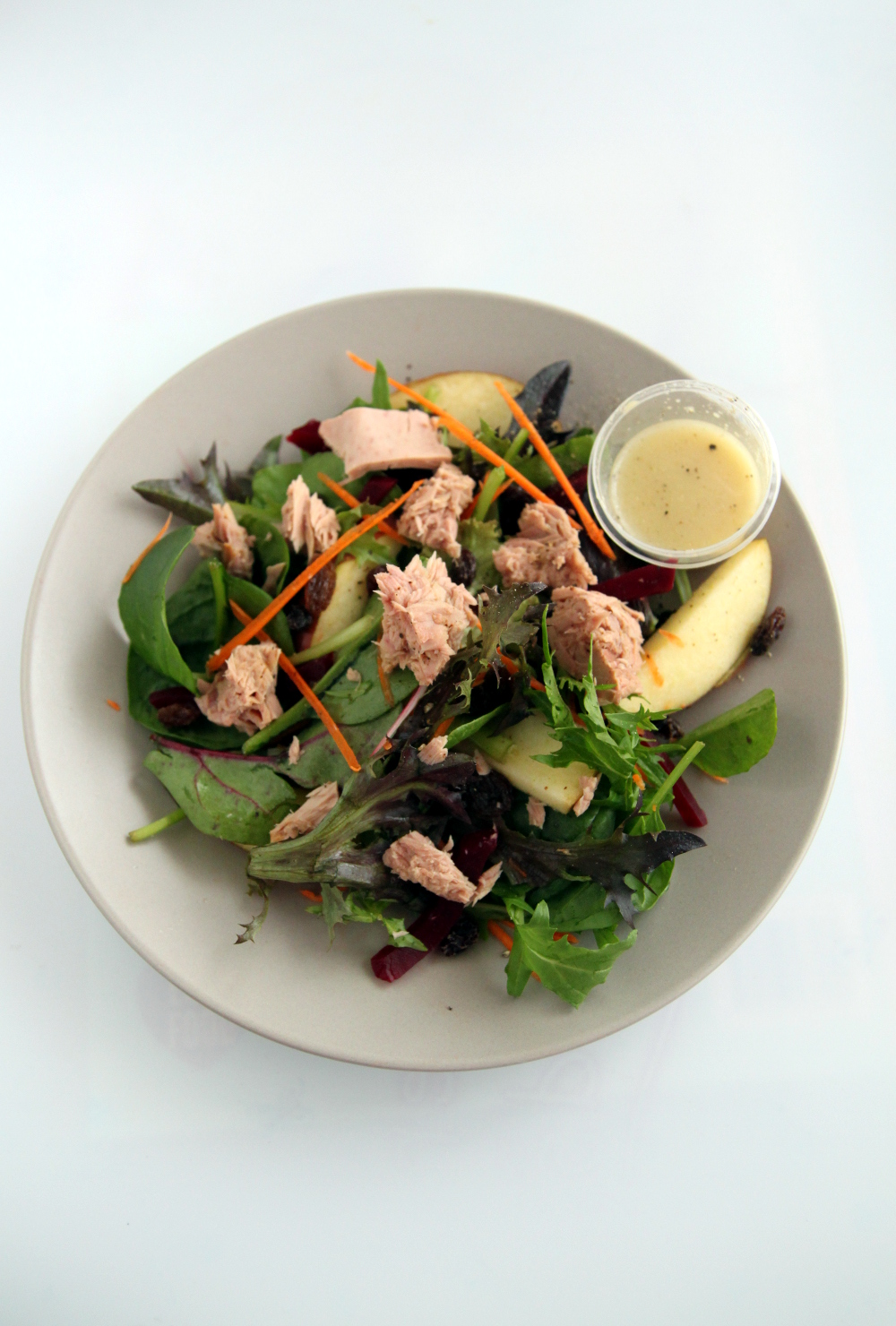 Tuna Salad with Honey Mustard Vinaigrette Vondelicious!