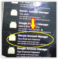 Google Account Manager - galaxy J3 2016