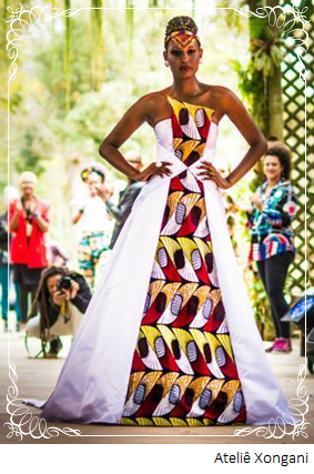 vestido de casamento afro