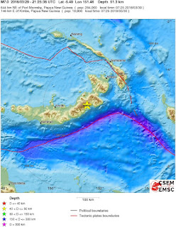 Cutremur puternic cu magnitudinea de 7,0 in Papua-Noua Guinee