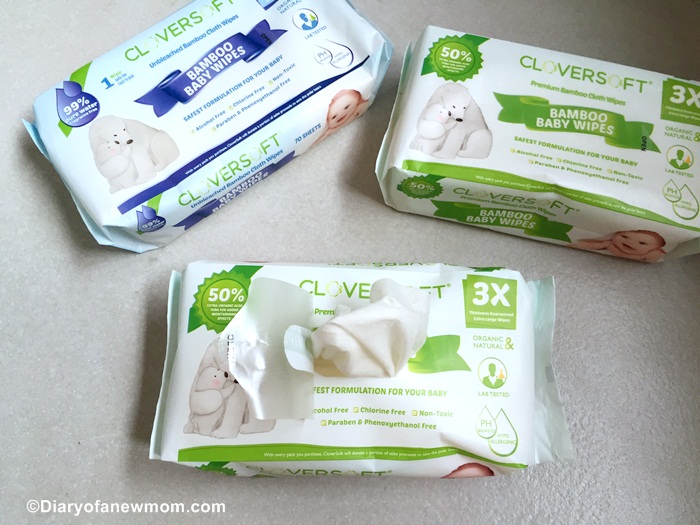 CloverSoft – Organic Bamboo Wipes and Tissues