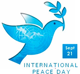 21 settembre - Giornata internazionale della Pace