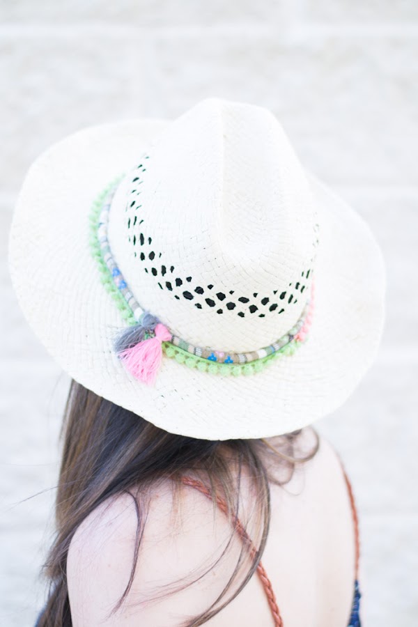 Sombreros Boho-étnico diy