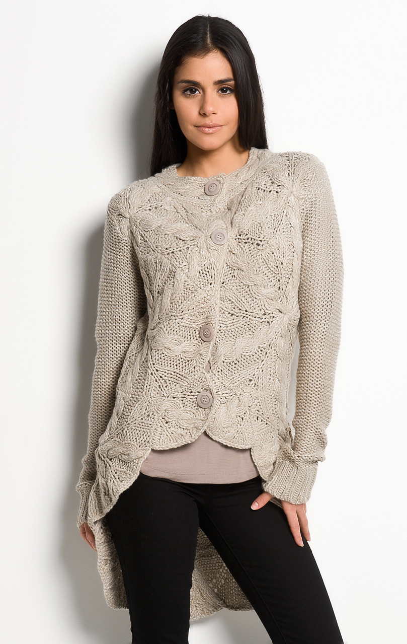 Lacey crafts, by Liina: Cabled bolero 2 from Vogue ...